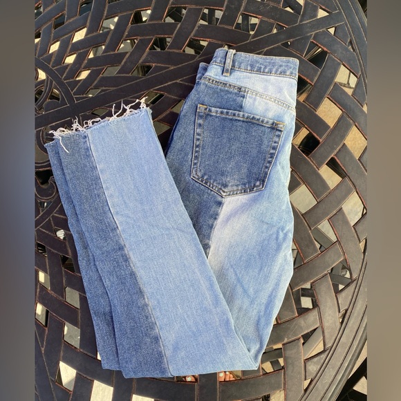 Pacsun Split-tone Cropped Jeans - Picture 3 of 7